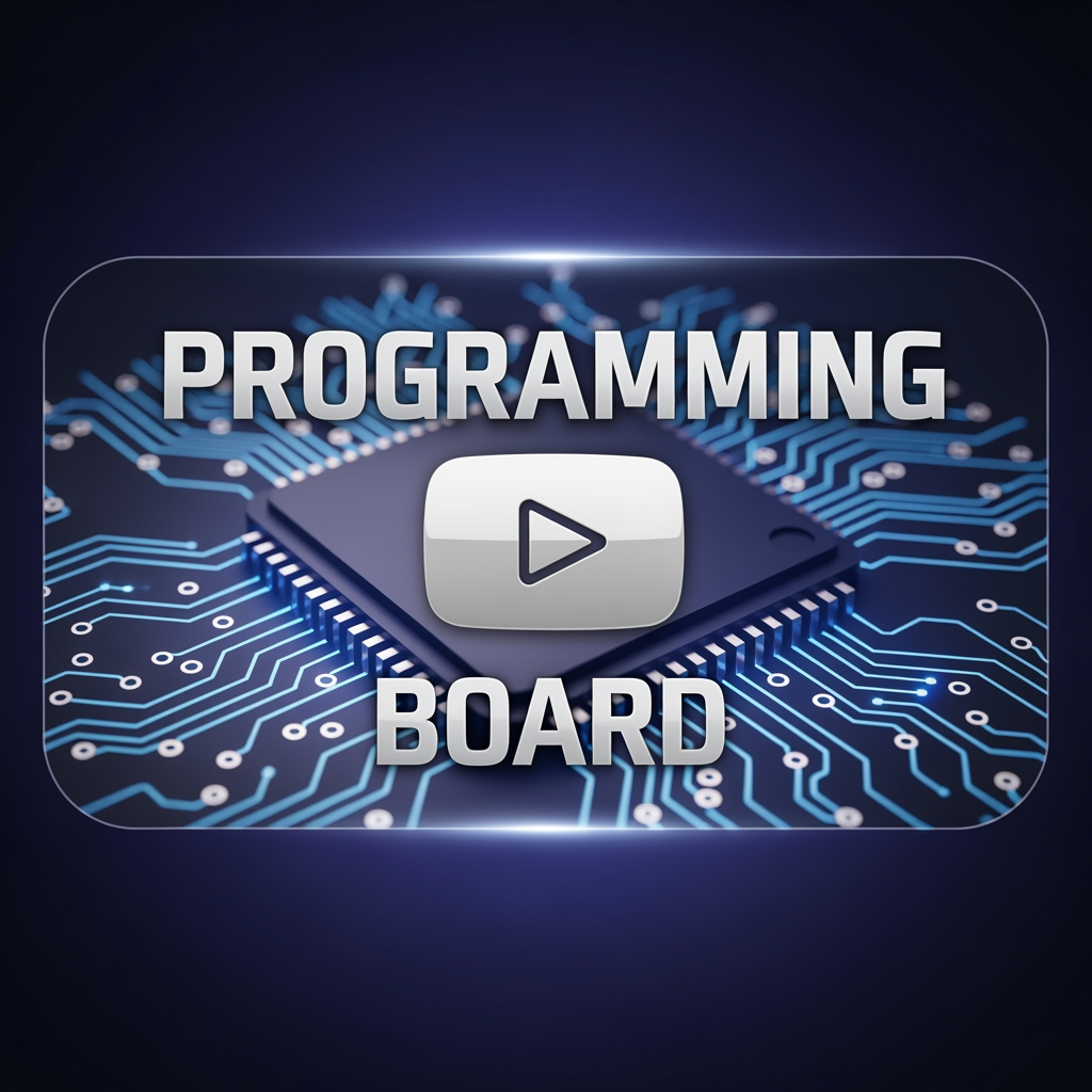 AI Design for I want to create a YouTube logo for my Youtube Channel - Programming Board