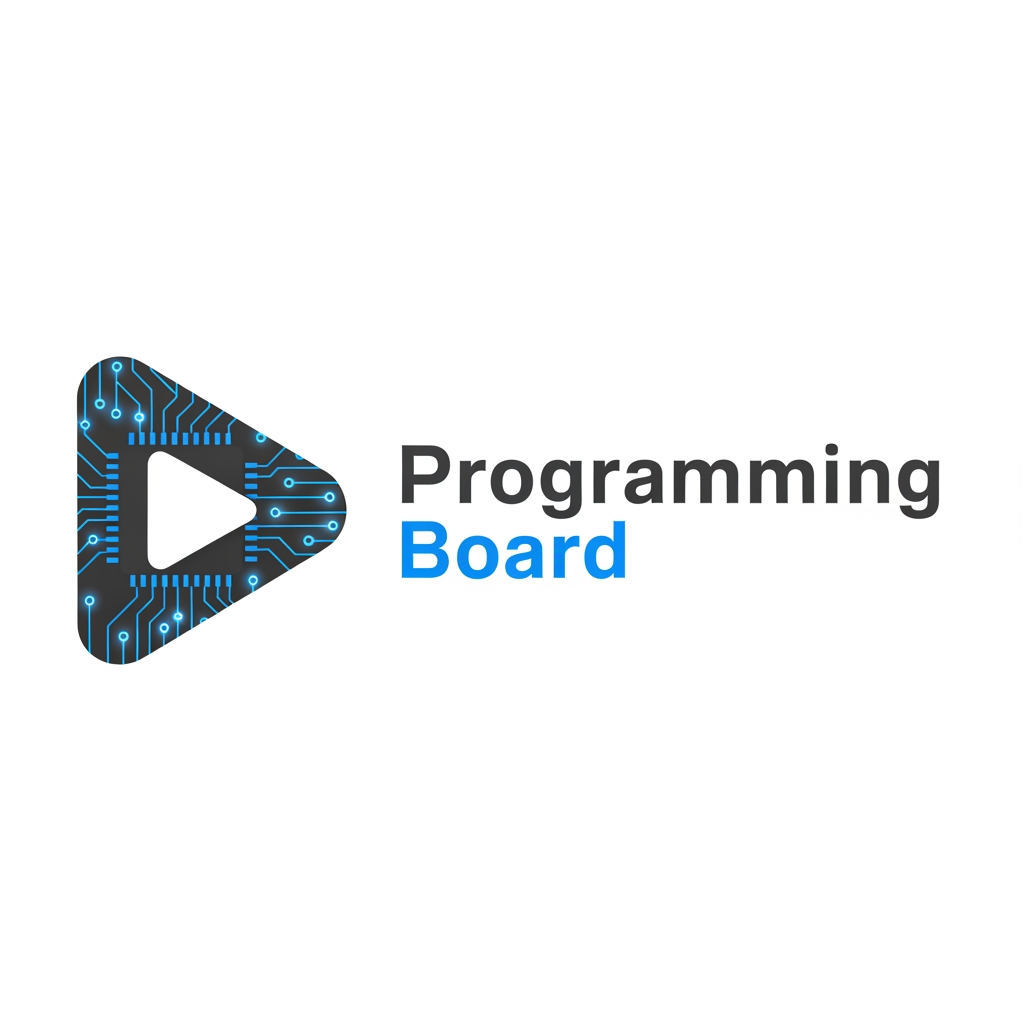 AI Design for I want to create a YouTube logo for my Youtube Channel - Programming Board