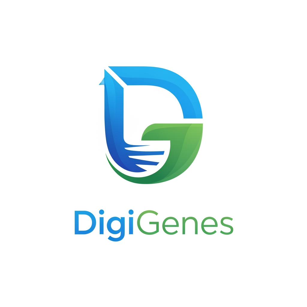 AI Design for behave like a professional designer
i want a logo for digital markeitng company name - DigiGenes
i wnat minimal good conceptual logo deisgn
i want D and G creatively in the logo