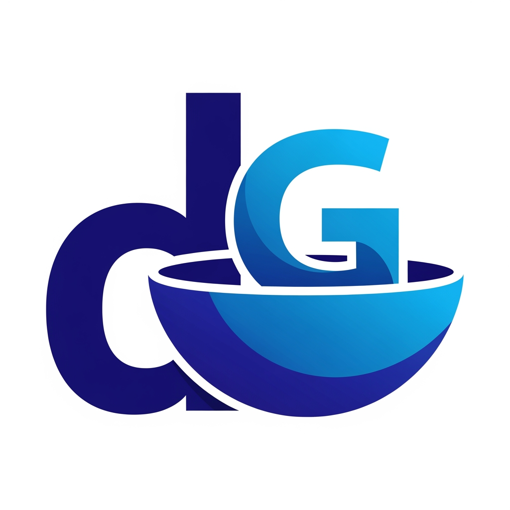 AI Design for i want d and g in a logo mono
we should embed G in d only
generate something good
(the d should small in letters not B)
the curve part of d and G should be overlapping
it should be colourfull.. blue and dark blue
it shoudl look liek a singlre letter (d and G)
the G shoudl be above d only