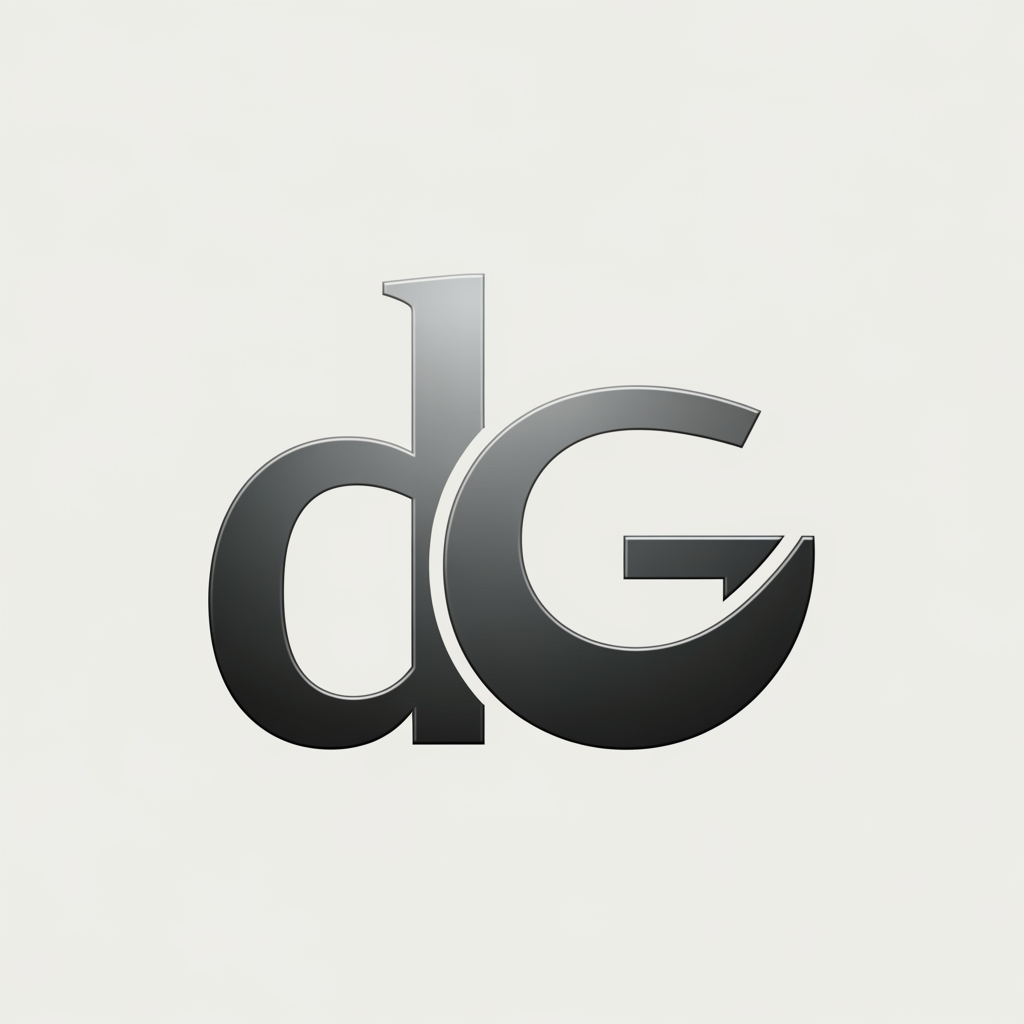 AI Design for i want d and g in a logo mono
we should embed G in d only
generate something good
(the d should small in letters not B)
the curve part of d and G should be overlapping