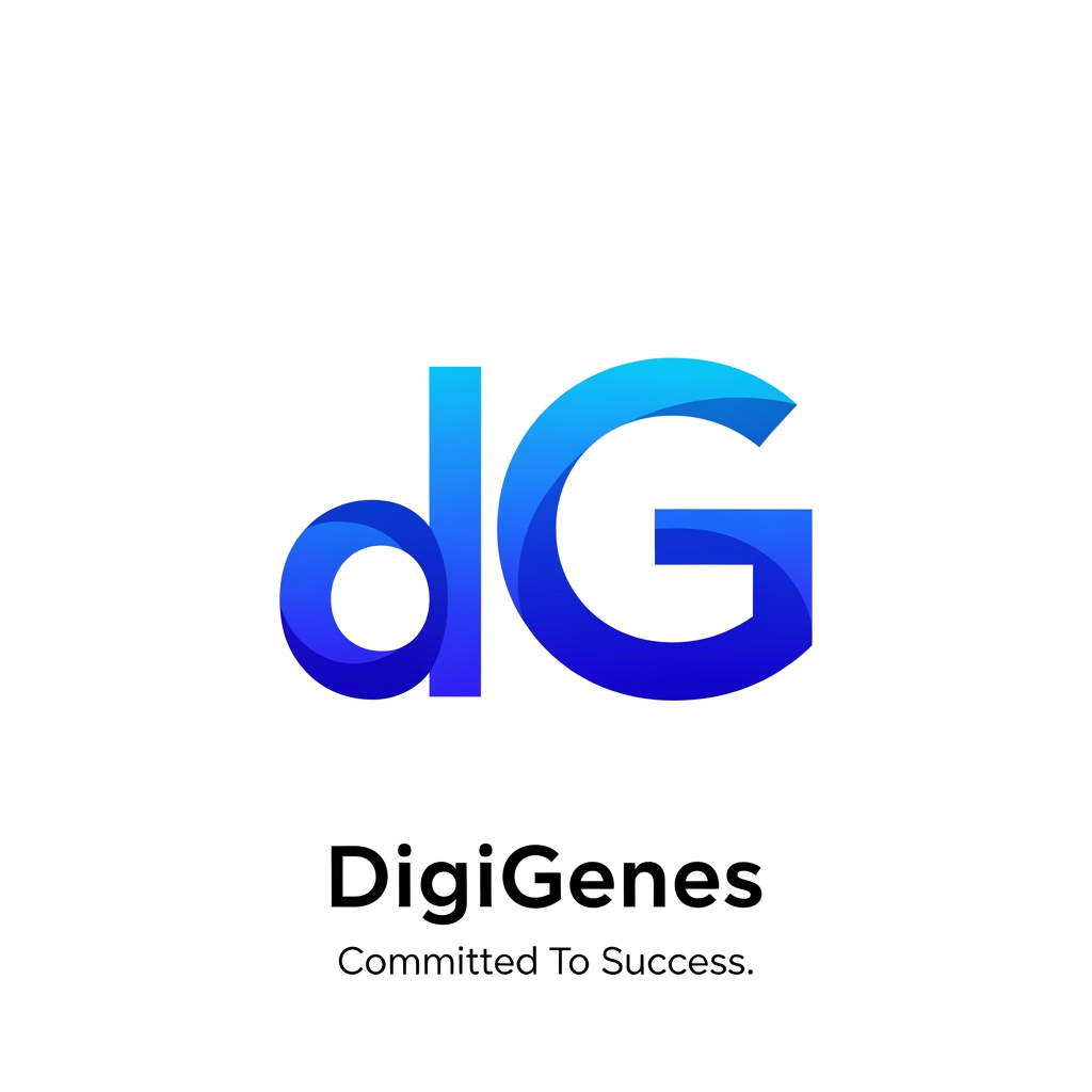 AI Design for Create a premium, modern, award-winning monogram logo for a digital marketing and branding agency named "DigiGenes".
Design Concept:
Create a custom symbol by intelligently merging a lowercase "d" and an uppercase "G" into one unified geometric mark.
* The vertical stem and top structure should form a clean lowercase "d".
* The curved outer shape should simultaneously form a bold uppercase "G".
* Both letters must share the same geometry and feel like a single continuous symbol.
* The logo should look clever, memorable, and instantly recognizable.
Style:
* Minimalist
* Modern
* Geometric
* Premium
* Flat vector
* Smooth rounded corners
* Perfect symmetry and proportions
* Corporate-tech aesthetic
* Suitable for app icon, favicon, website, visiting card, and billboard
Color Direction:
Use a vibrant premium gradient:
Option 1:
Electric Blue → Deep Navy → Purple
Option 2:
Royal Blue → Cyan → Indigo
Option 3:
Orange → Coral → Magenta blending into Deep Blue
The gradient should feel premium and modern, similar to global technology brands.
Design Requirements:
* Clean negative space
* No outlines
* No shadows
* No clipart
* No marketing icons
* No DNA strands
* No arrows
* No social media symbols
* No generic agency elements
Visual Inspiration:
Stripe
Linear
Atlassian
Dropbox
Adobe
Meta
Paytm
PhonePe
Logo Structure:
* Outer curved form creates a bold "G"
* Inner vertical structure creates a lowercase "d"
* Letters should be visible but subtly integrated
* The intersection between d and G should feel elegant and intentional
Presentation:
Display on a pure white background.
Show the symbol large and centered.
Use high-end branding presentation style.
Behance-quality logo design.
Dribbble-featured aesthetic.
Billion-dollar startup branding quality.
Text:
DigiGenes
Committed To Success.
The final logo should feel like a premium SaaS, AI, technology, and branding company rather than a traditional digital marketing agency.