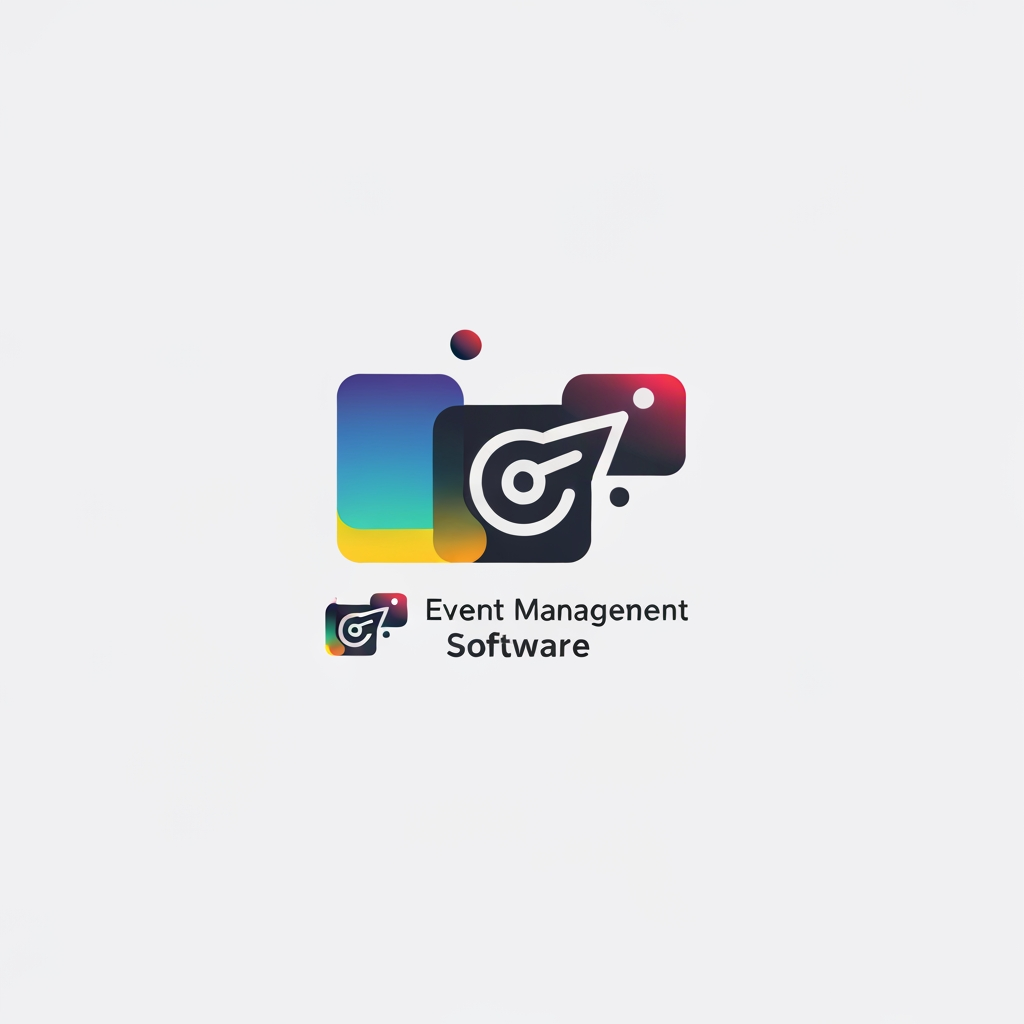 AI Design for I want logo for event management software with more creative and unique