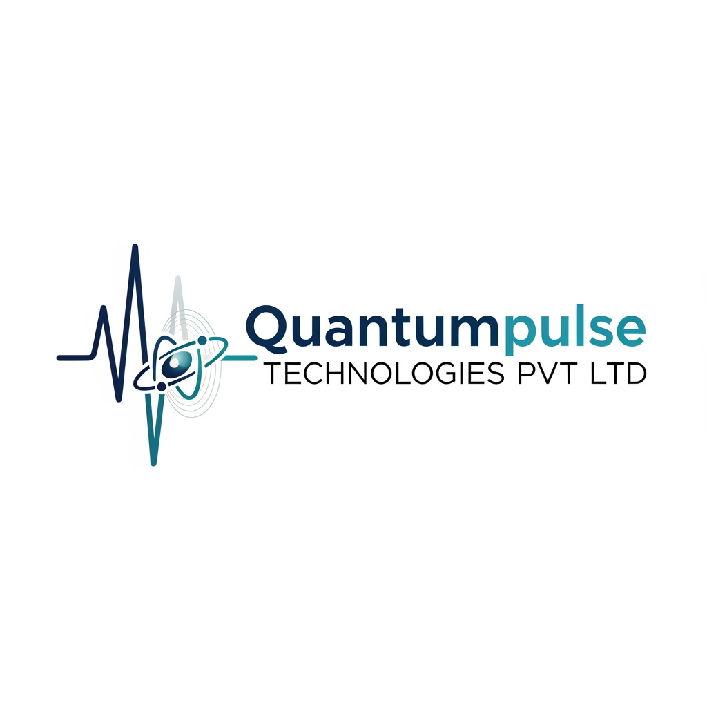 AI Design for I want a logo for my organisation named Quantumpulse technologies pvt ltd