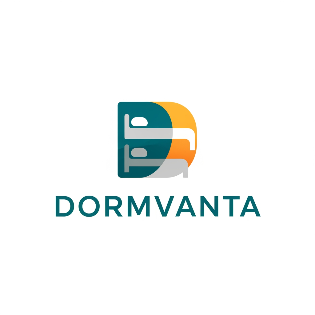 AI Design for my product name is Dormvanta and is is based on hostel management and i want logo for that with more creative and unique