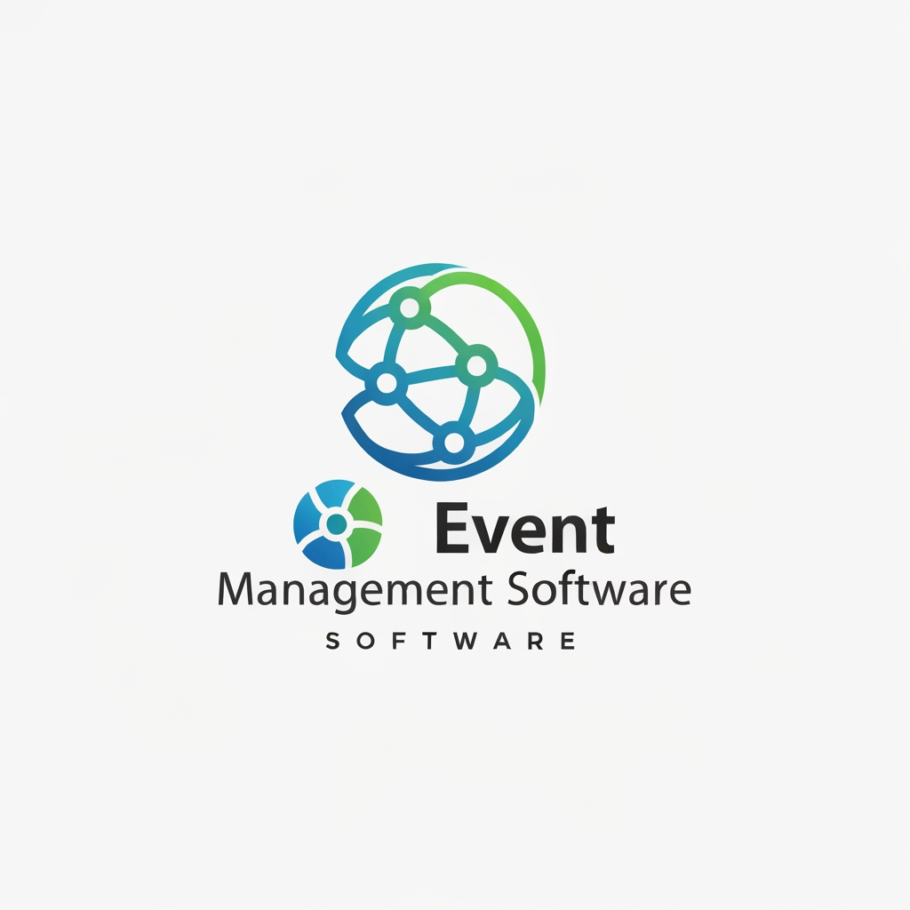 AI Design for I want logo for event management software with more creative and unique