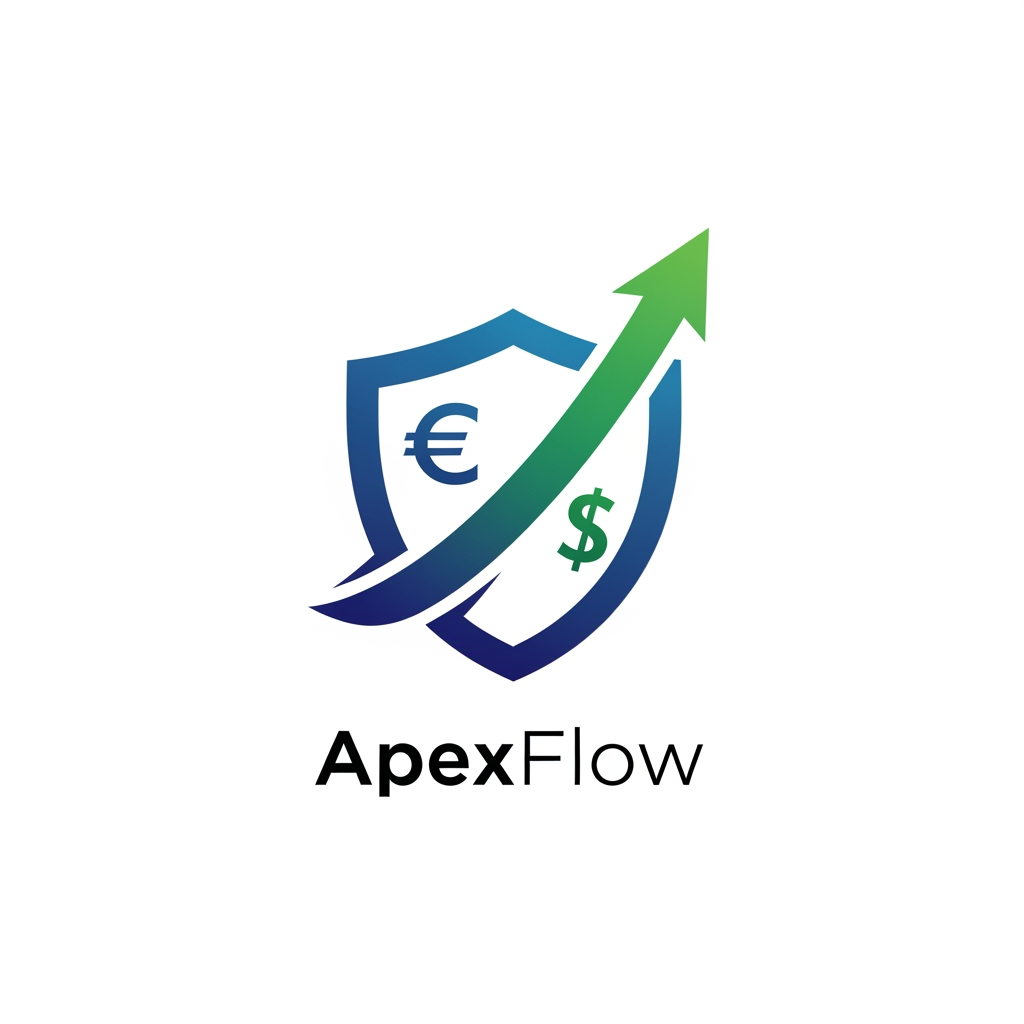 AI Design for I want logo for Finance software with currency, security and growth