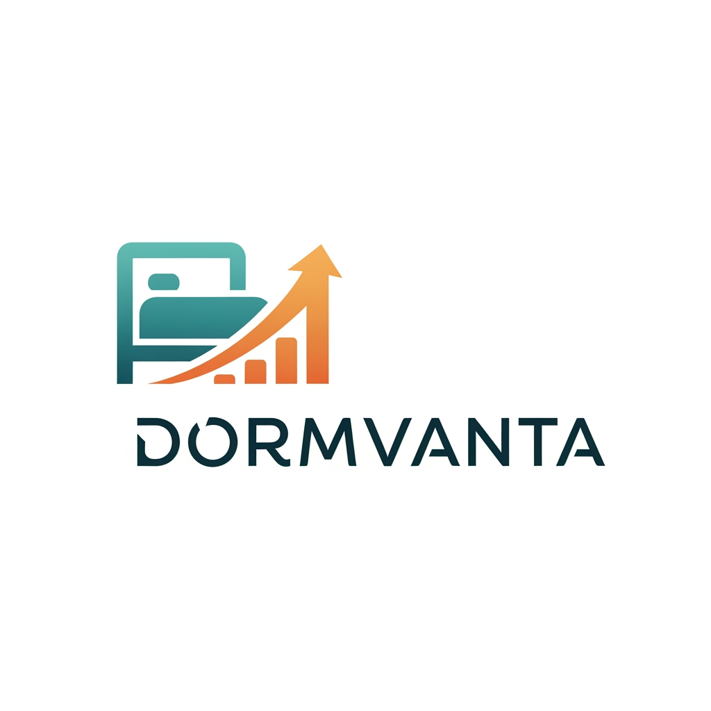 AI Design for my product name is Dormvanta and is is based on hostel management and i want logo for that with more creative and unique