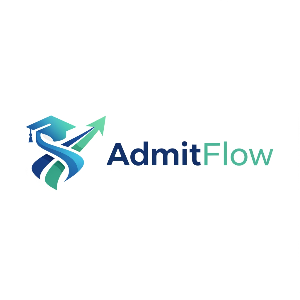 AI Design for I want logo for admission software
