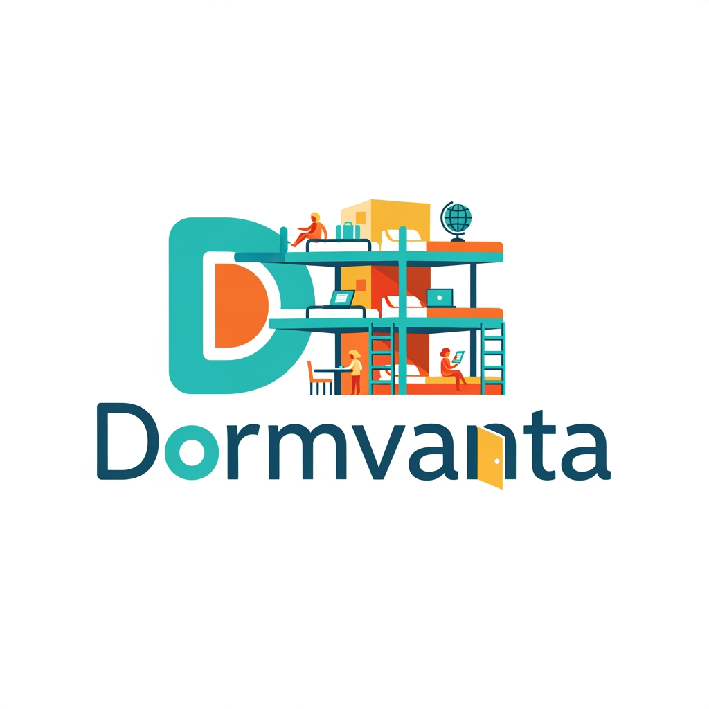 AI Design for my product name is Dormvanta and is is based on hostel management and i want logo for that with more creative and unique