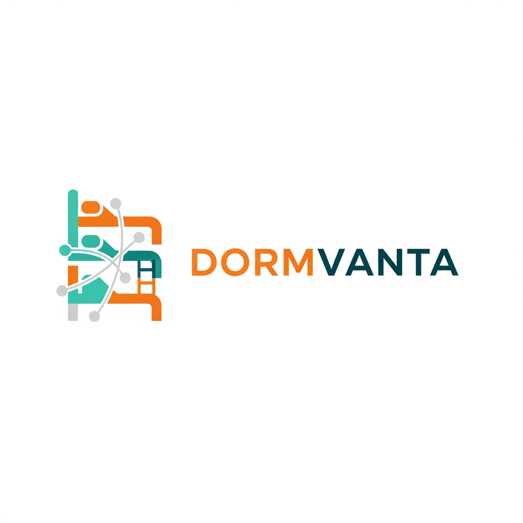 AI Design for my product name is Dormvanta and is is based on hostel management and i want logo for that with more creative and unique