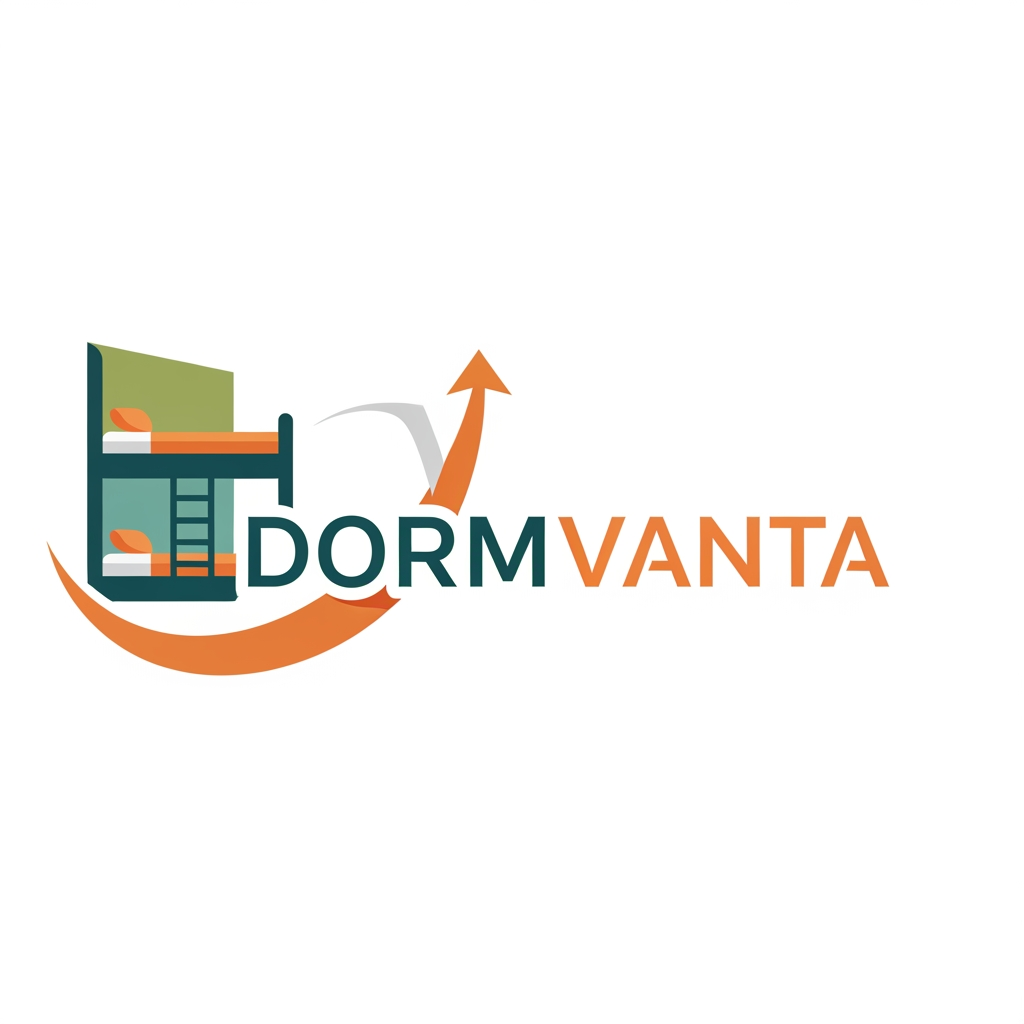 AI Design for my product name is Dormvanta and is is based on hostel management and i want logo for that with more creative and unique