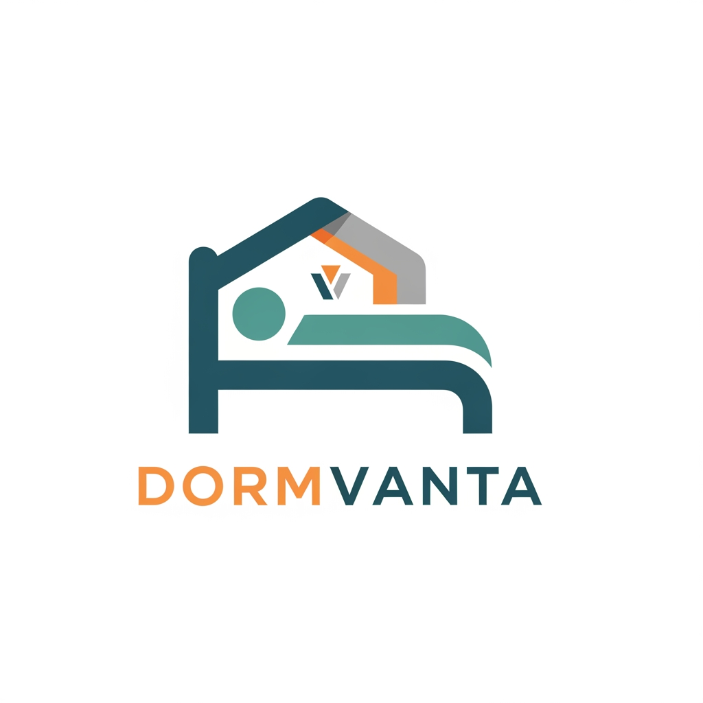 AI Design for my product name is Dormvanta and is is based on hostel management and i want logo for that with more creative and unique