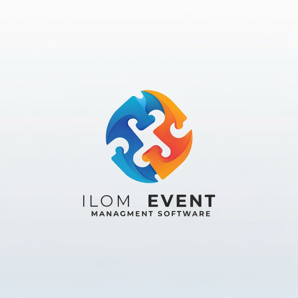 AI Design for I want logo for event management software with more creative and unique