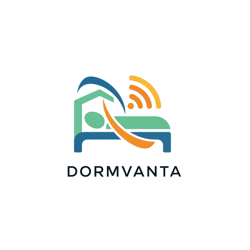 AI Design for my product name is Dormvanta and is is based on hostel management and i want logo for that with more creative and unique