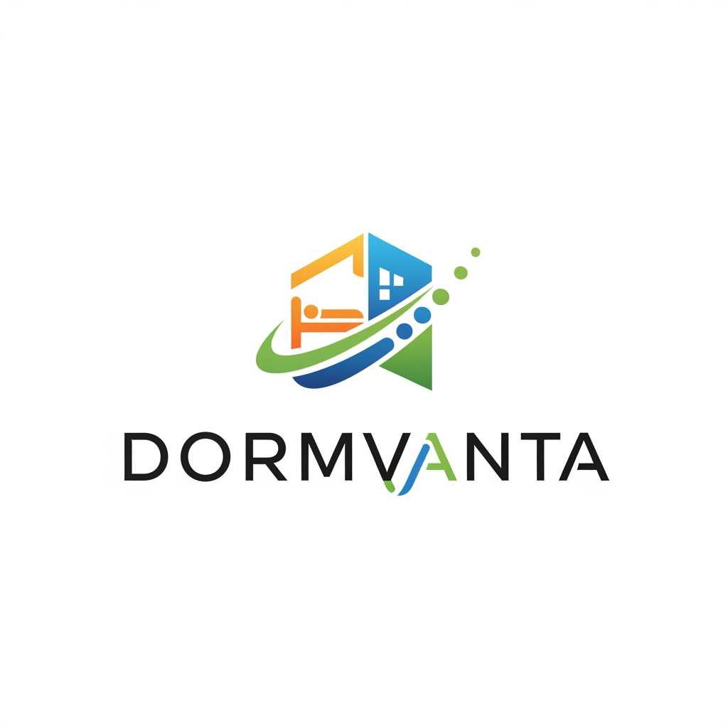 AI Design for my product name is Dormvanta and is is based on hostel management and i want logo for that with more creative and unique