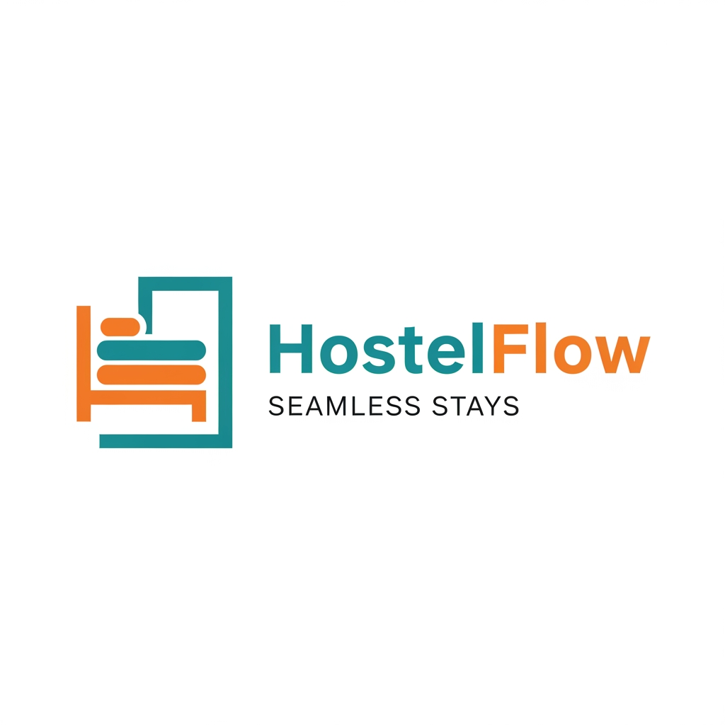 AI Design for I want logo for hostel managment software