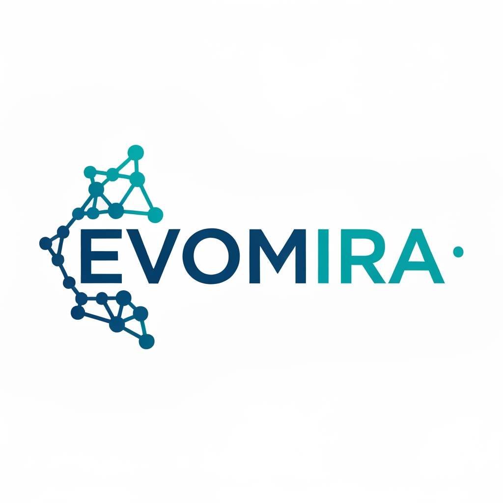 AI Design for I want logo for event management software with more creative and unique and my software name is Evomira