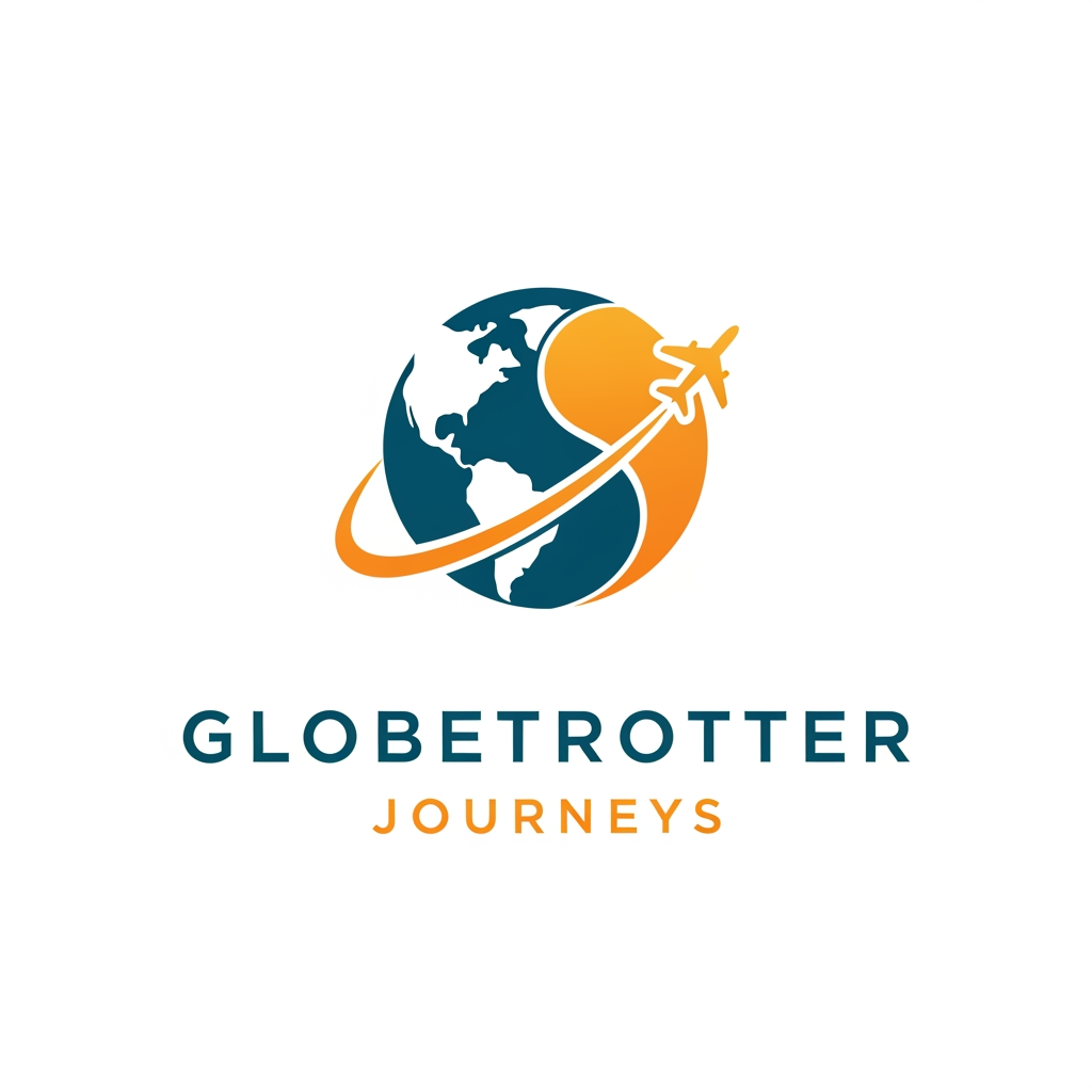 AI Design for I need a logo for travel agency, something intersting. give me options. few more different otpiosn