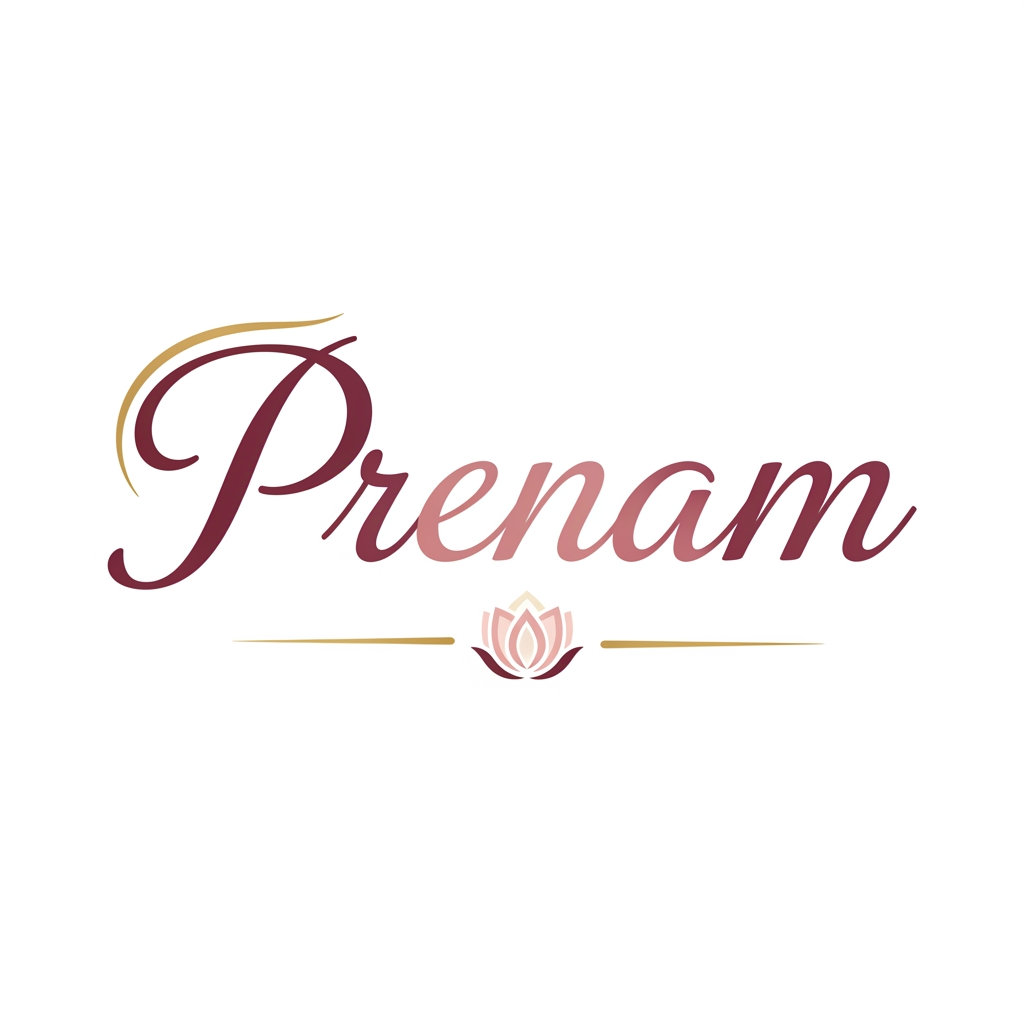 AI Design for prenam name se ek logo banao