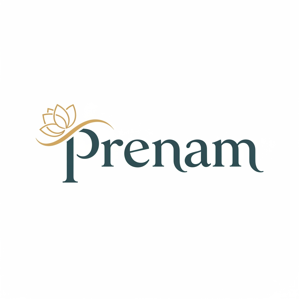 AI Design for prenam name se ek logo banao