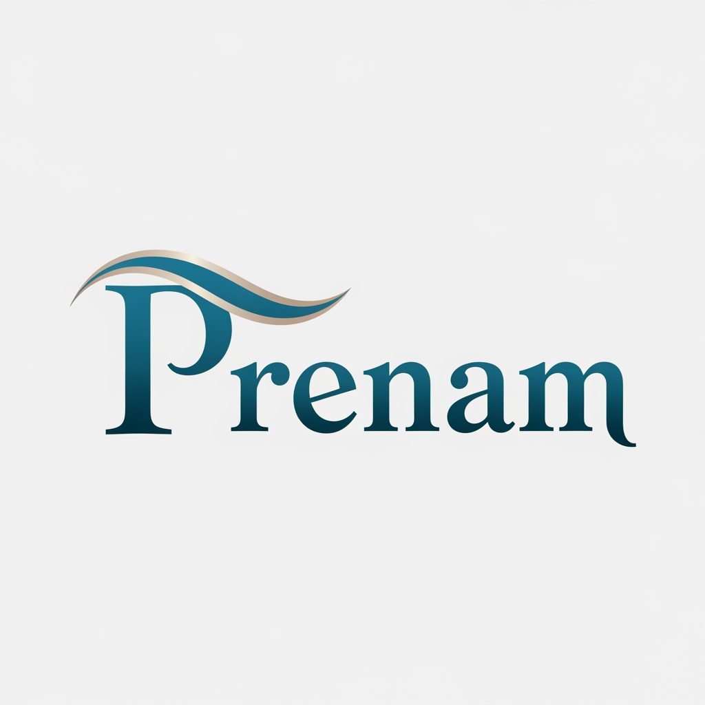 AI Design for prenam name se ek logo banao