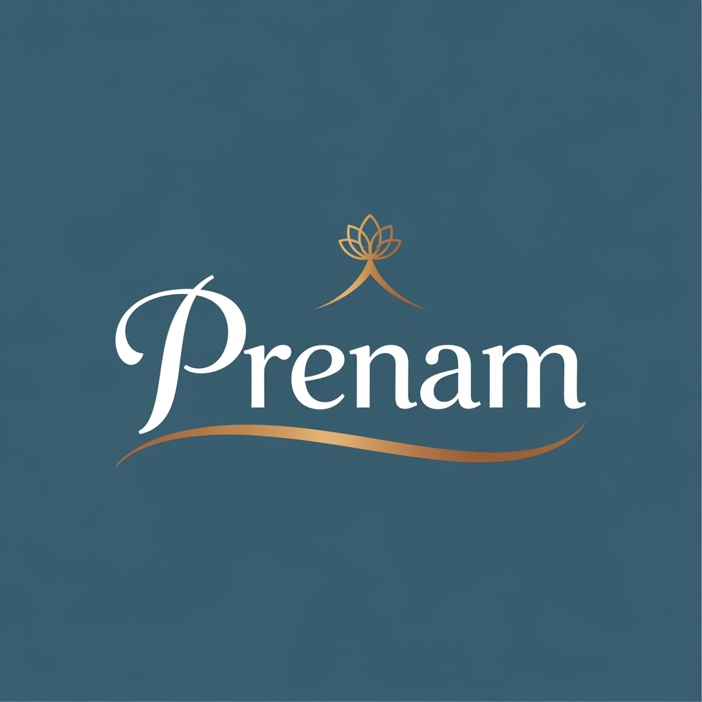 AI Design for prenam name se ek logo banao