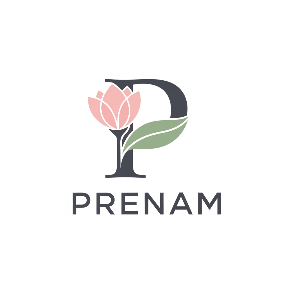 AI Design for prenam name se ek logo banao