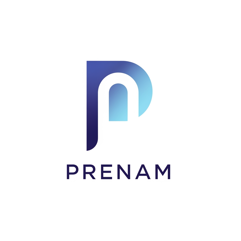 AI Design for prenam name se ek logo banao