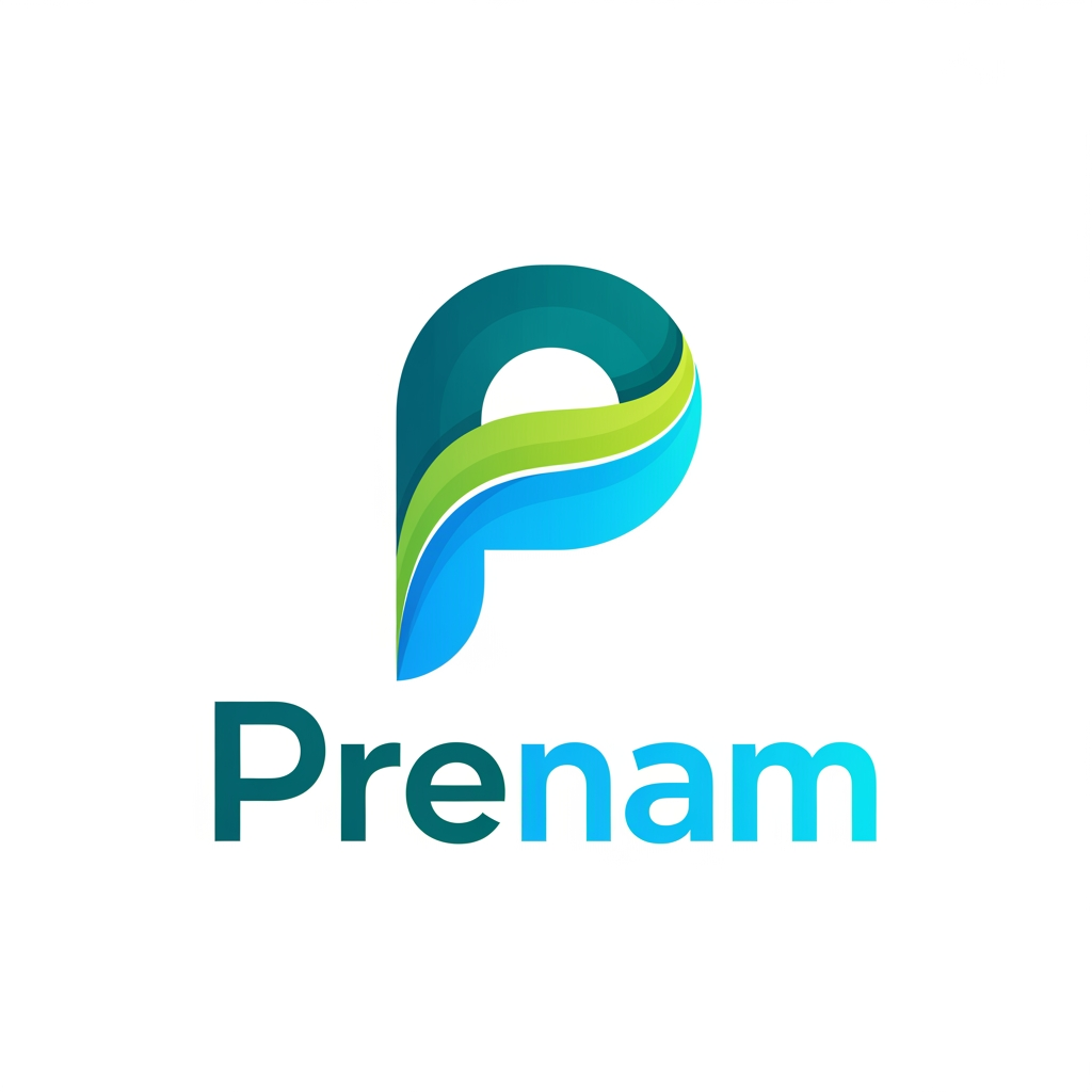 AI Design for prenam name se ek logo banao