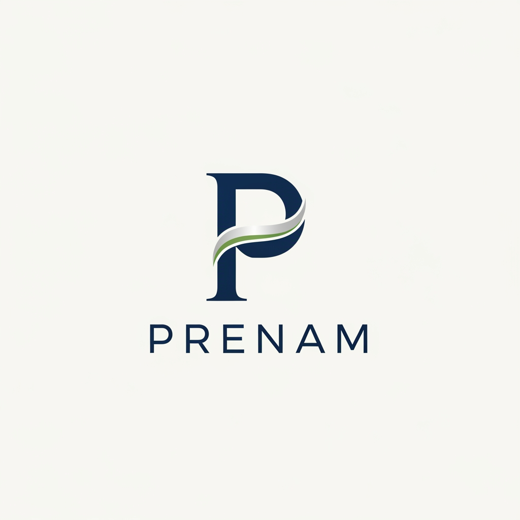AI Design for prenam name se ek logo banao