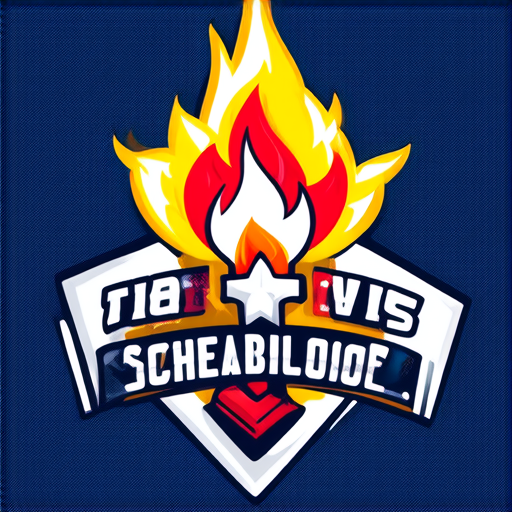 AI Design for Torch but flame is star logo for schoool