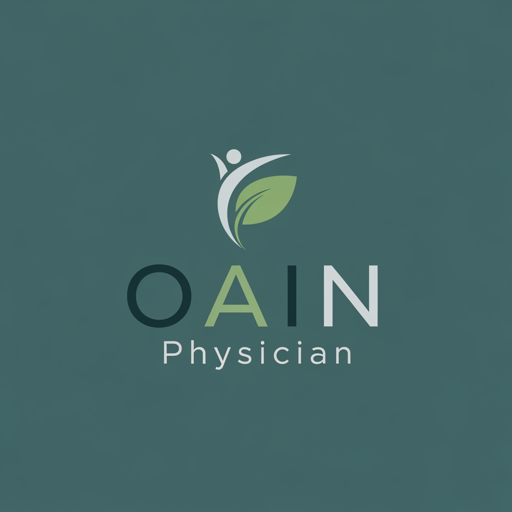 AI Design for create logo for oain physician