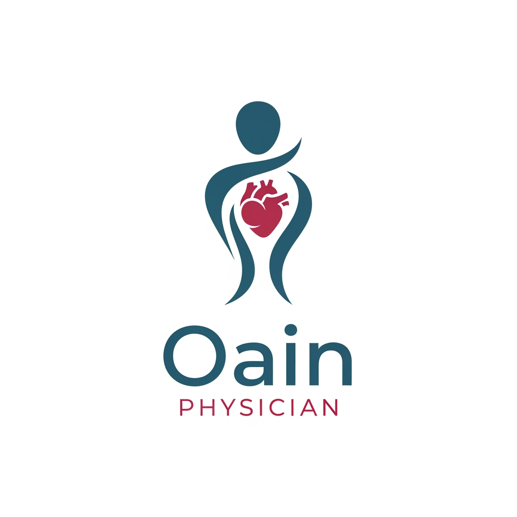AI Design for create logo for oain physician