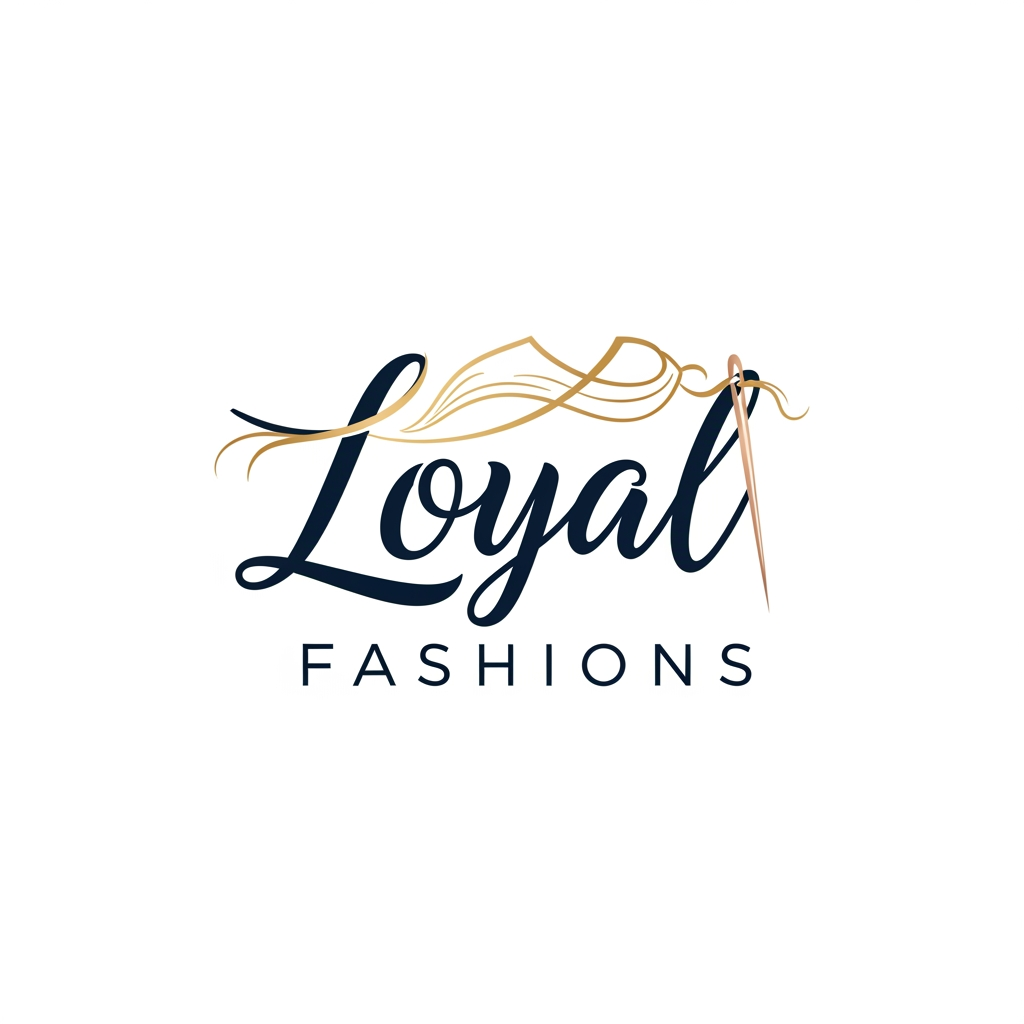 AI Design for Generate a aimage like logo for the word Loyal fashions for a clothing shop with elegant and unique style