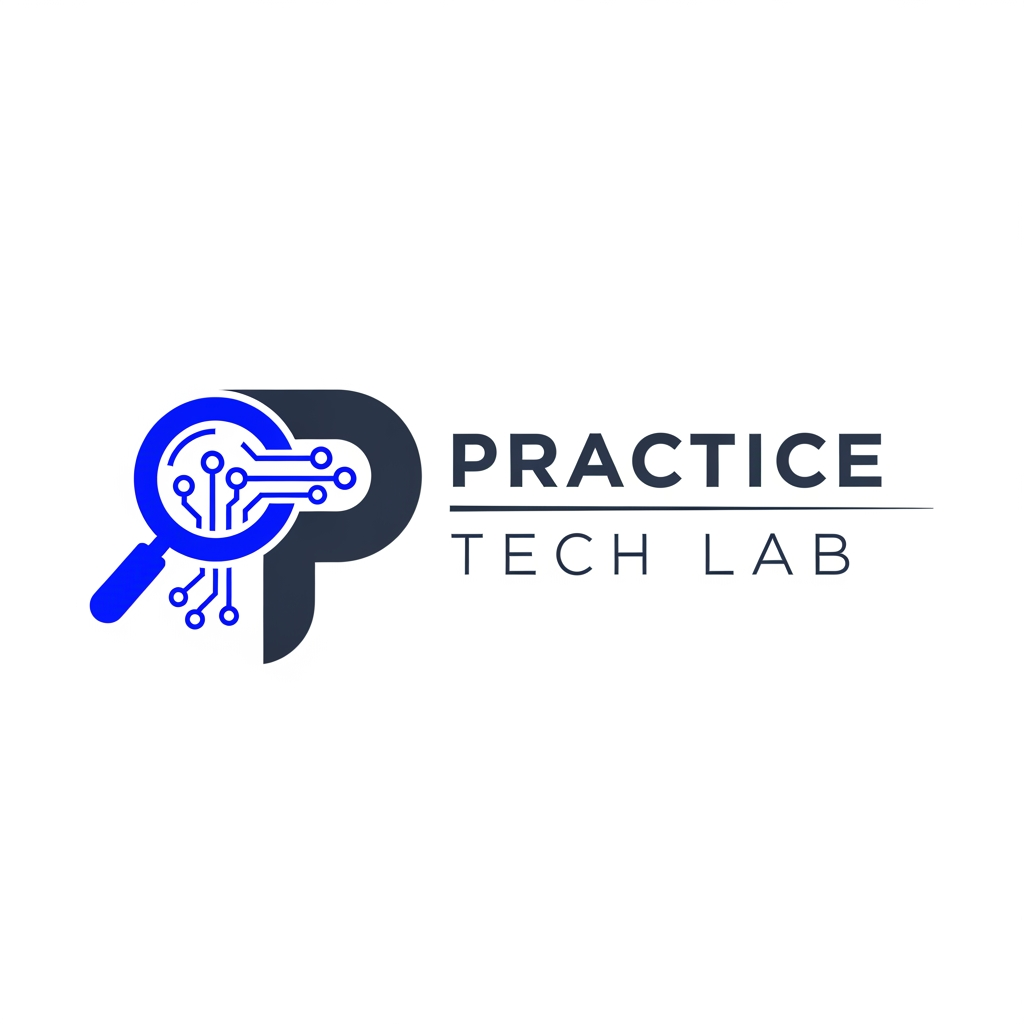 AI Design for Practice Tech Lab generate a logo using this name
