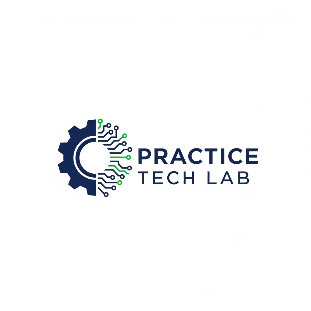 AI Design for Practice Tech Lab generate a logo using this name