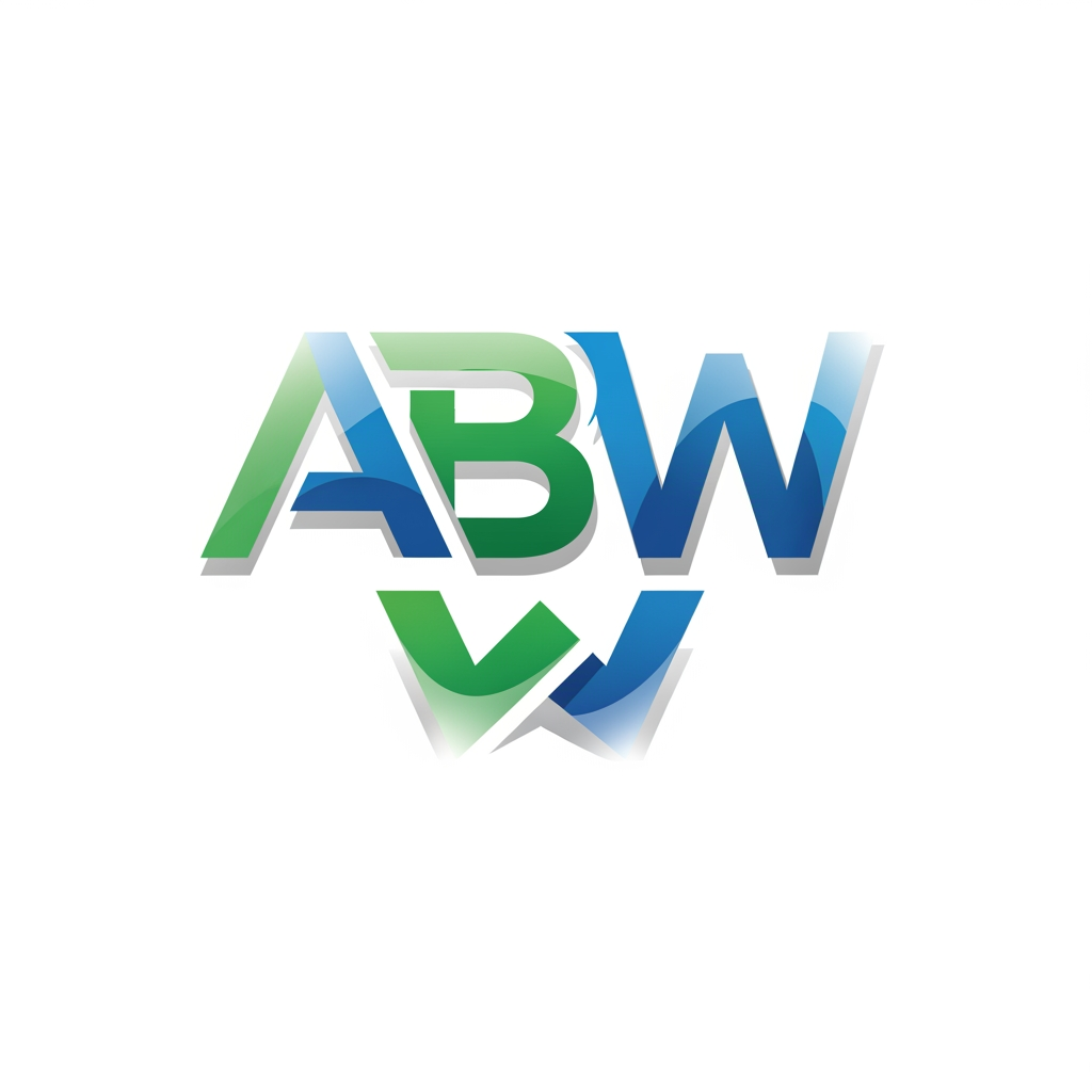AI Design for Create a logo from ABW