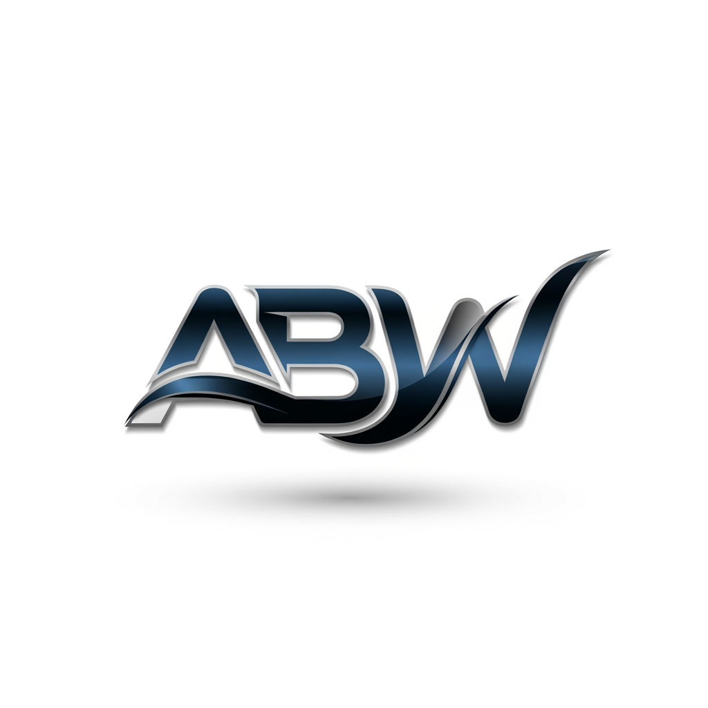 AI Design for Create a logo from ABW