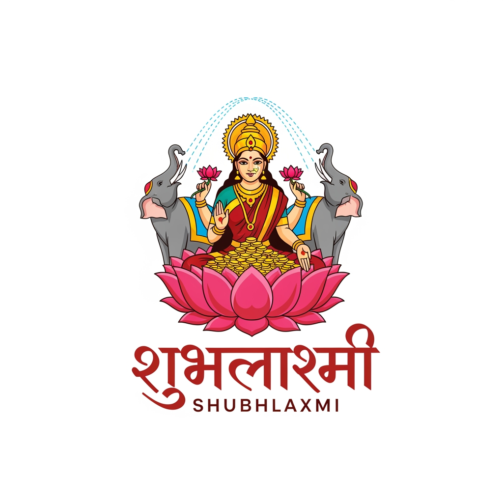 AI Design for Create a logo from Shubhlaxmi