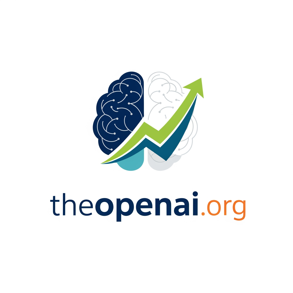 AI Design for Vision of Your Product theopenai.org is an AI-powered business growth platform that acts like a virtual business consultant for small and medium businesses. Instead of selling websites, SEO, or marketing separately, the platform first understands the business, identifies growth bottlenecks, and then recommends the right solutions while coordinating execution through your team. One-Line Vision "An AI-powered growth partner that helps any business understand what's holding them back and gives them a clear path to grow."
create a logo for my brand