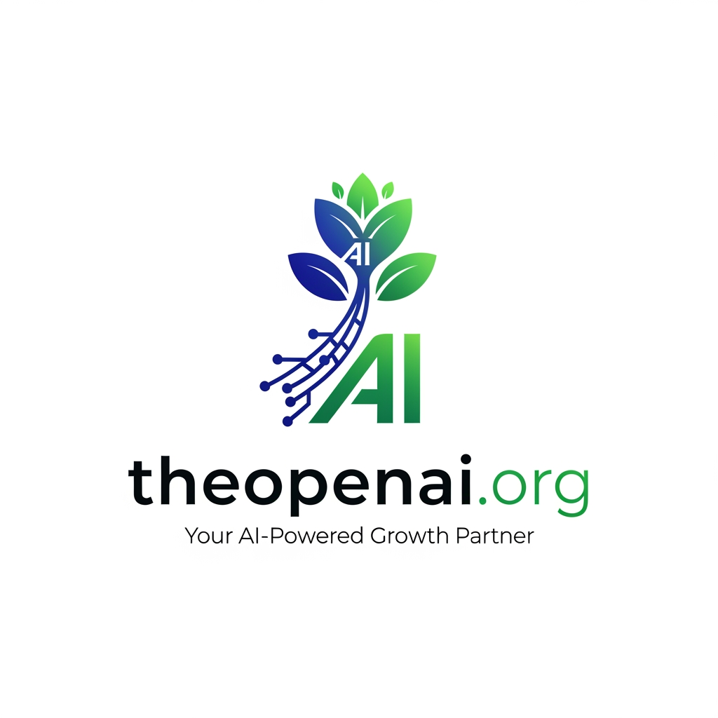 AI Design for Vision of Your Product
theopenai.org is an AI-powered business growth platform that acts like a virtual business consultant for small and medium businesses.
Instead of selling websites, SEO, or marketing separately, the platform first understands the business, identifies growth bottlenecks, and then recommends the right solutions while coordinating execution through your team.
One-Line Vision
"An AI-powered growth partner that helps any business understand what's holding
them back and gives them a clear path to grow."
create logo for this