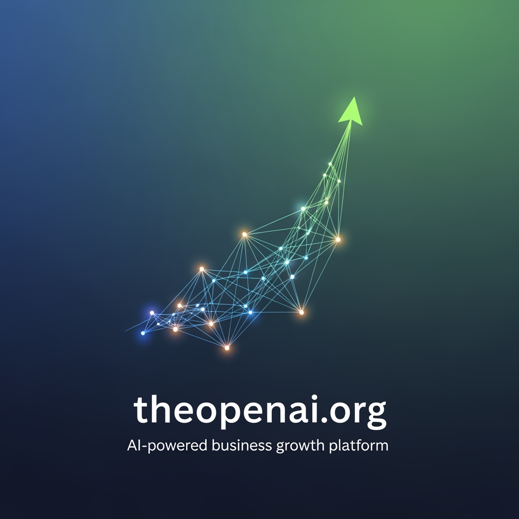 AI Design for Vision of Your Product theopenai.org is an AI-powered business growth platform that acts like a virtual business consultant for small and medium businesses. Instead of selling websites, SEO, or marketing separately, the platform first understands the business, identifies growth bottlenecks, and then recommends the right solutions while coordinating execution through your team. One-Line Vision "An AI-powered growth partner that helps any business understand what's holding them back and gives them a clear path to grow."
create a logo for my brandcreate a good simple logo, create more,dont use brain icon, and arrow icon,give more,give more