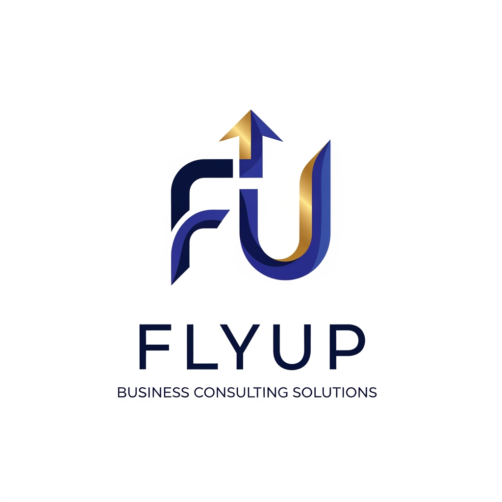 AI Design for Design a world-class premium logo for:
FLYUP BUSINESS CONSULTING SOLUTIONS
The logo should feel like it belongs alongside elite consulting firms such as McKinsey, Bain, BCG, Deloitte, Kearney, and Accenture.
Brand Attributes:
* Executive
* Intelligent
* Strategic
* Sophisticated
* Premium
* Trustworthy
* Corporate
* Global
* Innovative
* High-value
Logo Concept:
Create a unique abstract symbol using the letters F and U.
The symbol should represent:
* Strategic direction
* Business transformation
* Leadership
* Progress
* Excellence
* Forward thinking
Design Style:
* Luxury minimalism
* Geometric precision
* Clean line work
* Modern corporate identity
* Timeless design
* High-end consulting aesthetic
Typography:
FLYUP
Use a premium modern sans-serif font.
Subtitle:
BUSINESS CONSULTING SOLUTIONS
Typography should communicate authority, confidence, and professionalism.
Visual Direction:
Think of:
* Premium investment firms
* Fortune 500 consulting firms
* Corporate strategy firms
* Executive advisory brands
Avoid:
* Airplanes
* Cartoon wings
* Generic arrows
* Stock icons
* Startup-style logos
* Overused growth graphs
Color Palette:
Primary:
Midnight Navy (#0F172A)
Secondary:
Royal Indigo (#312E81)
Accent:
Metallic Gold (#D4AF37)
Background:
White
Create:
1. Luxury wordmark
2. Symbol + wordmark
3. Icon-only version
4. Black version
5. White version
6. Corporate letterhead version
7. Website header version
8. LinkedIn profile version
The logo should feel like a multi-million-dollar consulting brand and instantly communicate:
"Strategic Intelligence. Business Transformation. Executive Excellence."