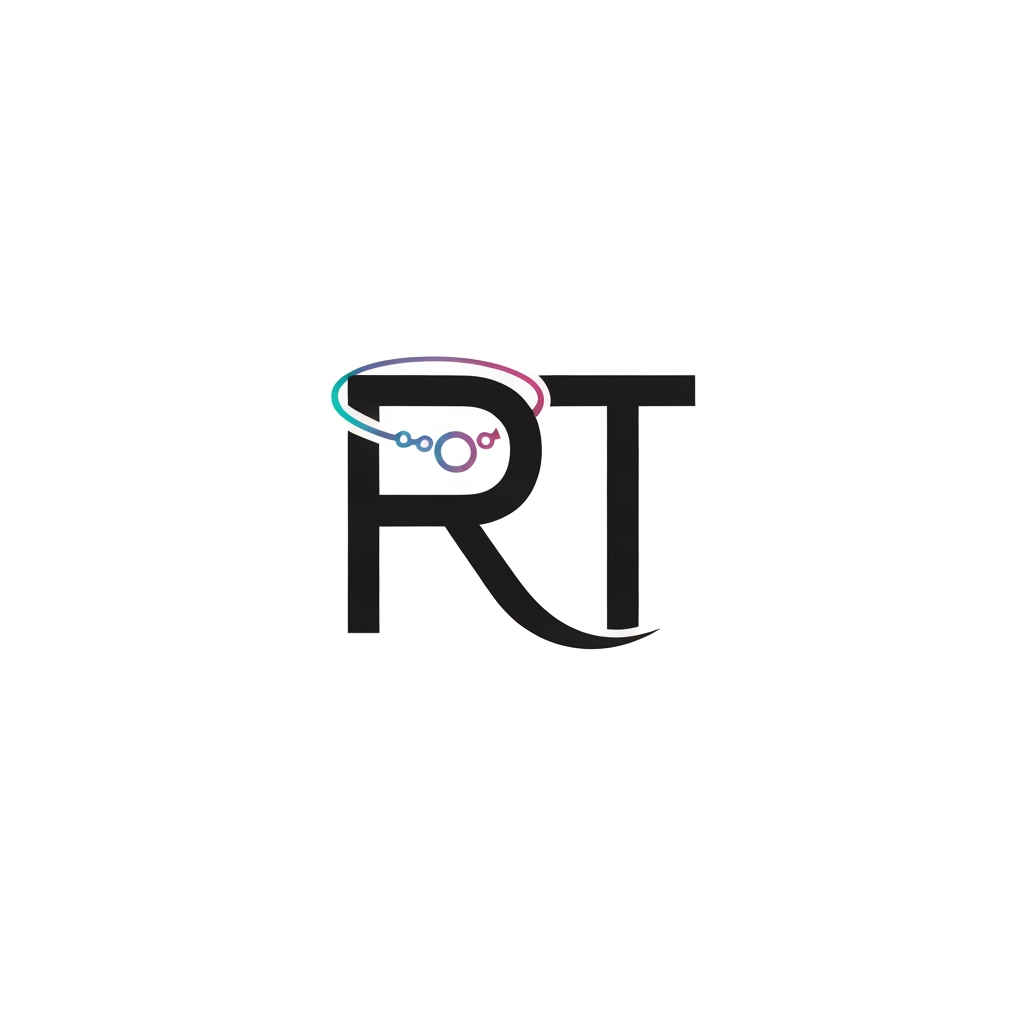 AI Design for RT text combaien logo jewellery website logo