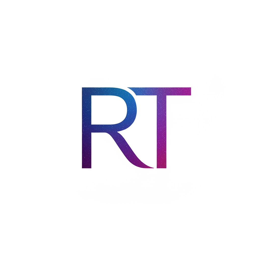 AI Design for RT text combaien logo jewellery website logo