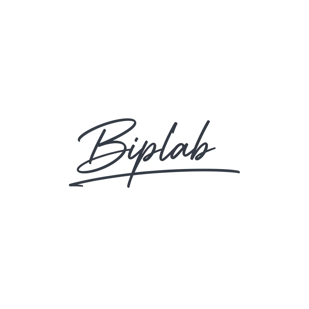 AI Design for বিপ্লব, pls make signature style logo