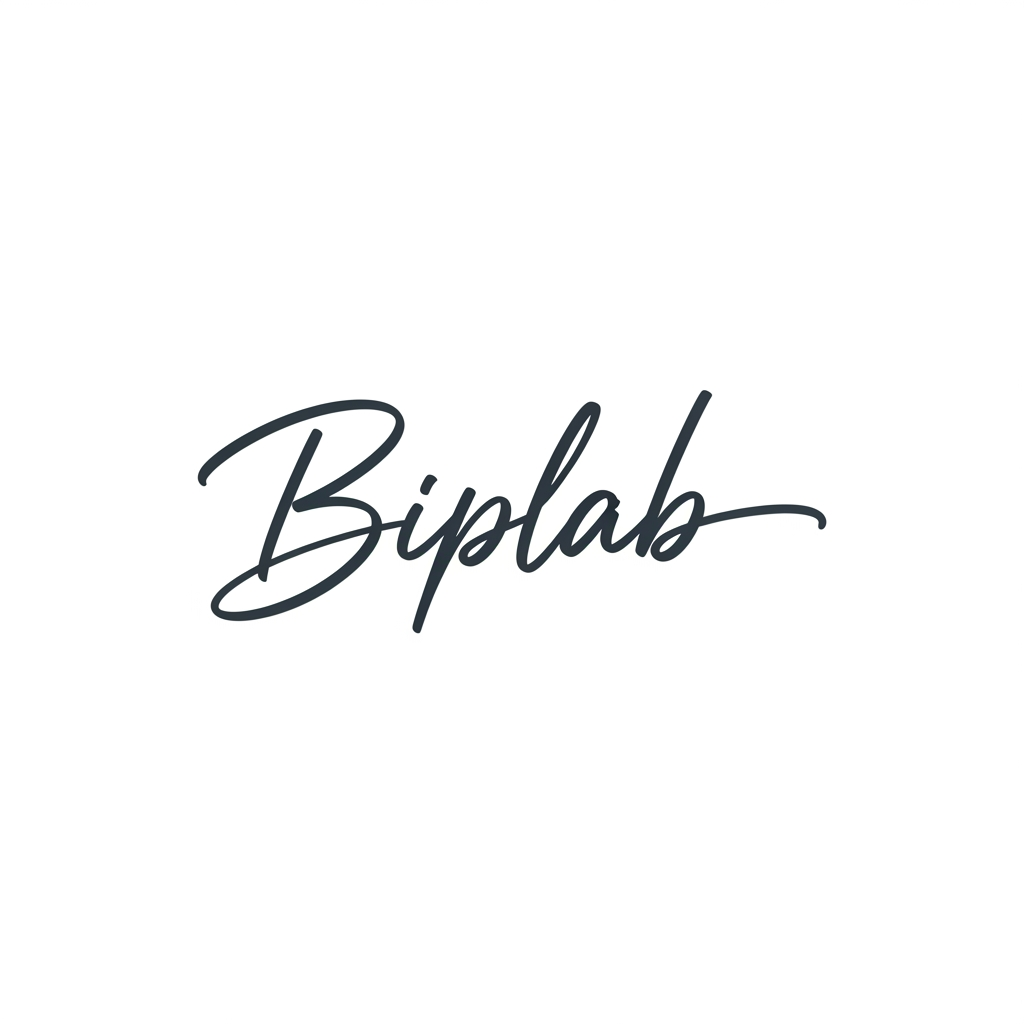 AI Design for বিপ্লব, pls make signature style logo