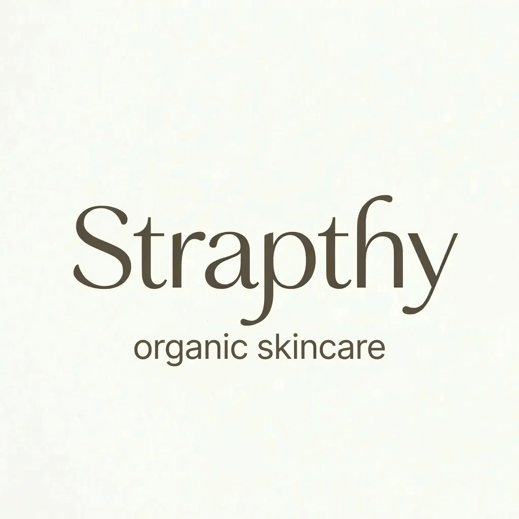 AI Design for add a word organic skincare beneath it