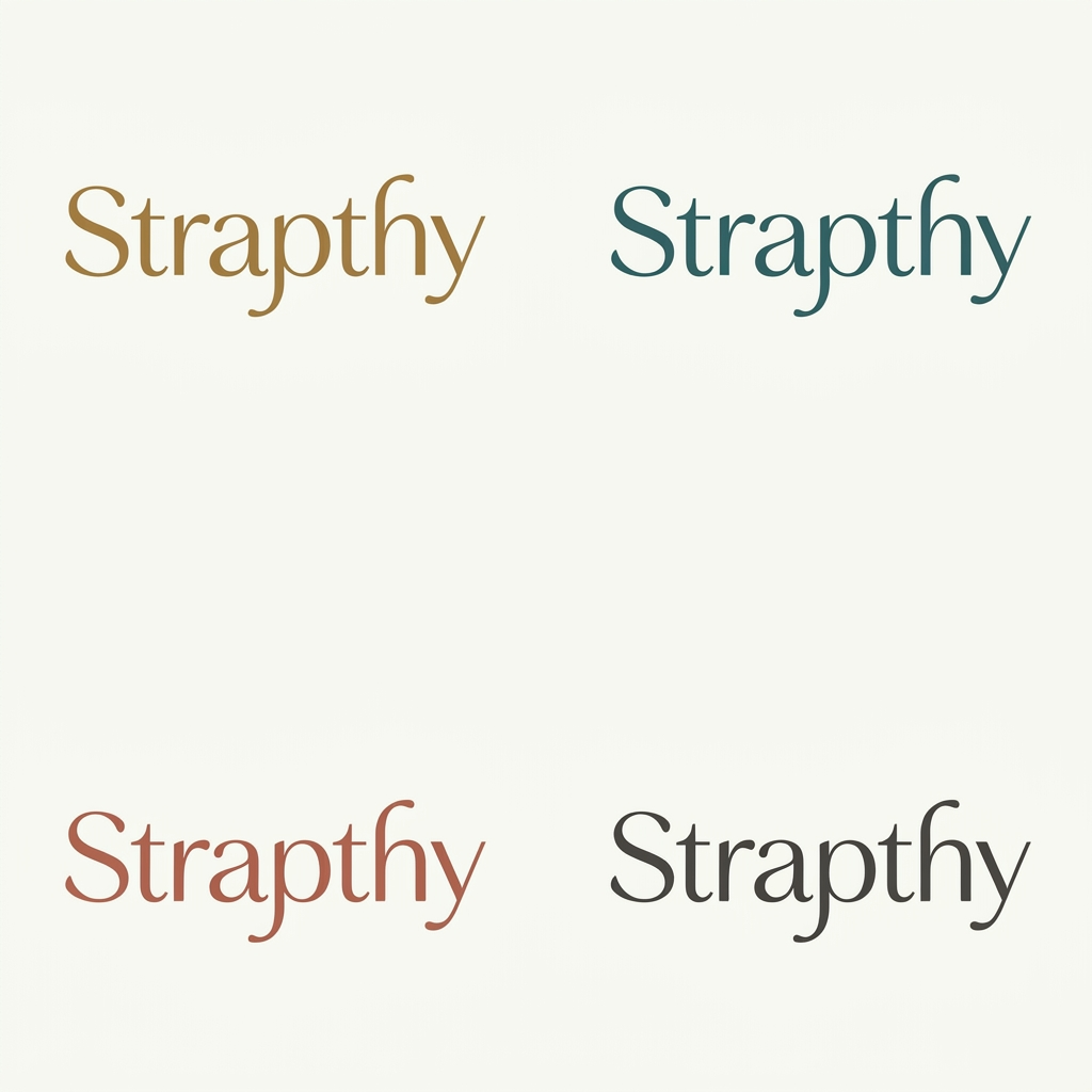 AI Design for try the logo in different colour grading